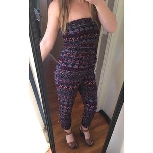 Fun, Boho Print Strapless Jumper !